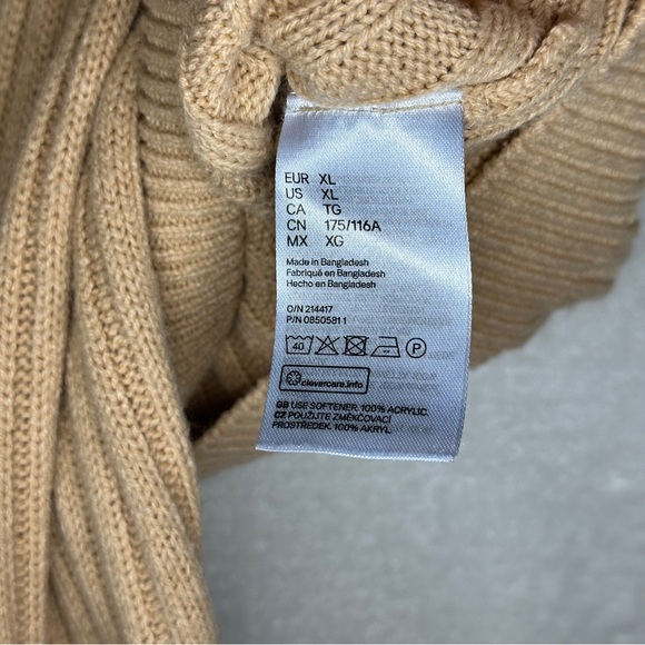 H&M Ribbed Knit Camel Sweater - Picture 4 of 4